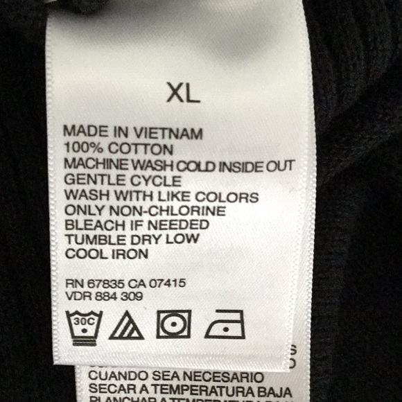 NWT Nautica Jeans Co Navy Sweater XL - Picture 7 of 8